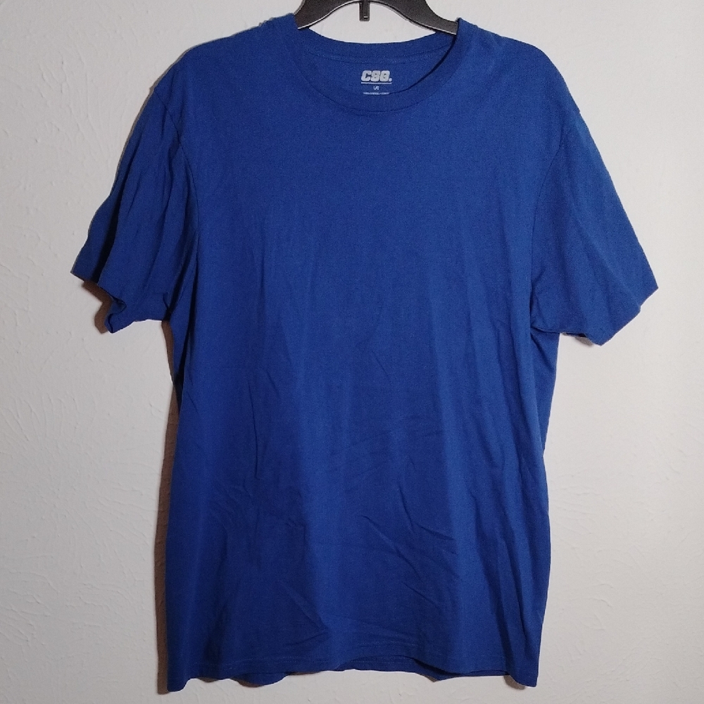 CSG Men's Vibrant Blue Short Sleeve Tee
